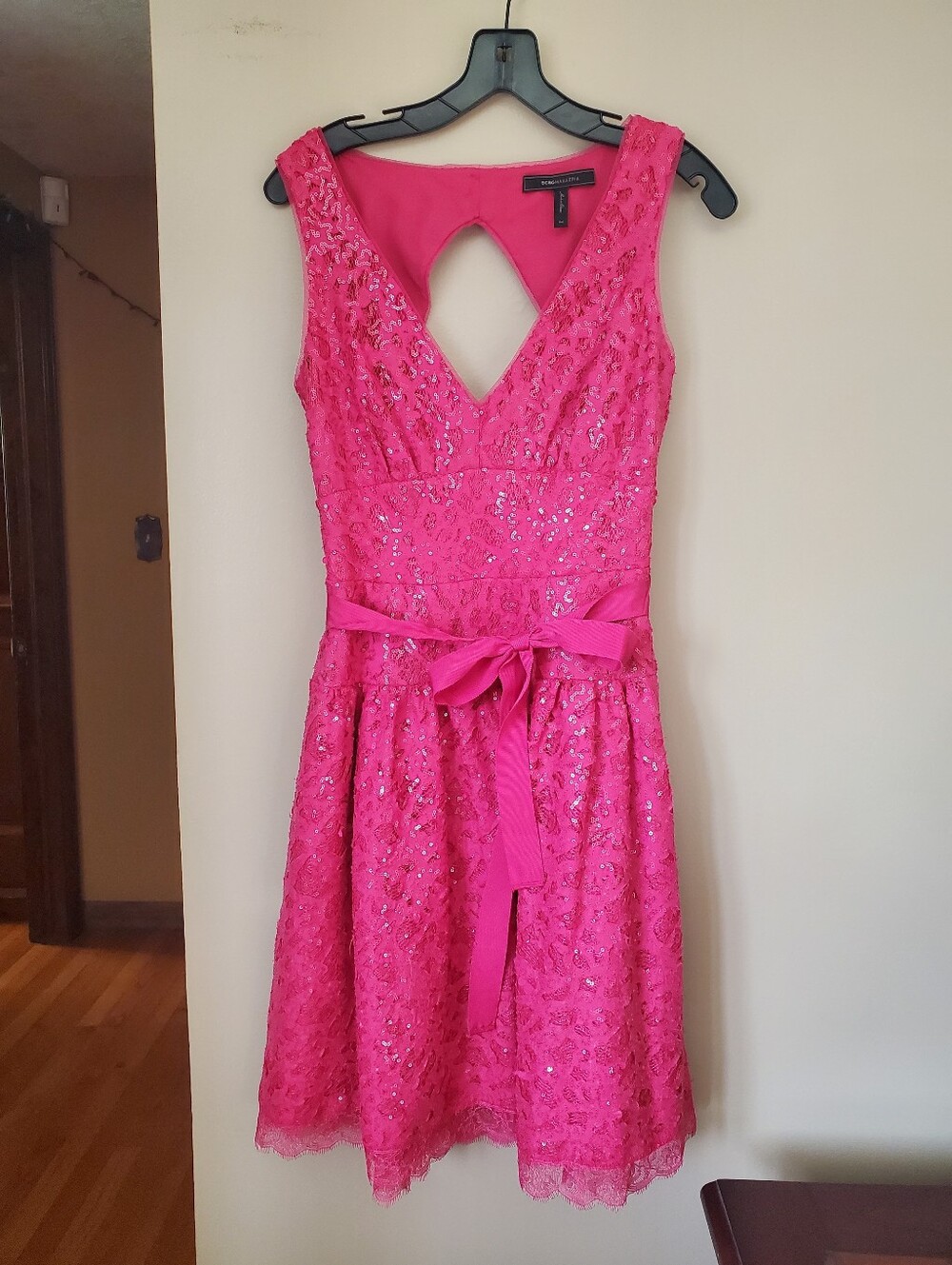 BCBG Max Azria Pink Sequin Dress